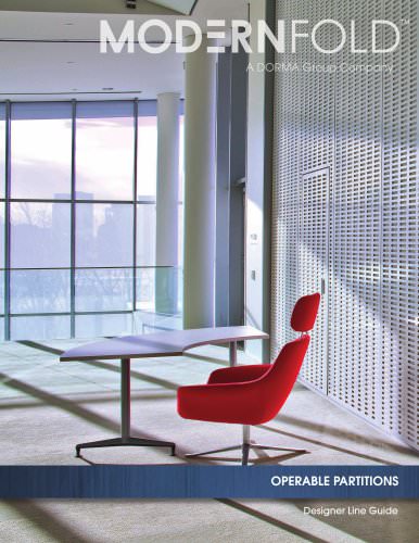 Operable Partitions Designer Line Guide