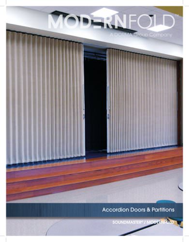 Soundmaster® / Modernfold® Accordion Doors & Partitions