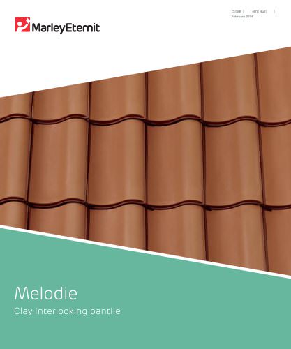 Melodie Clay interlocking pantile