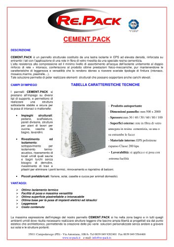 CEMENT PACK