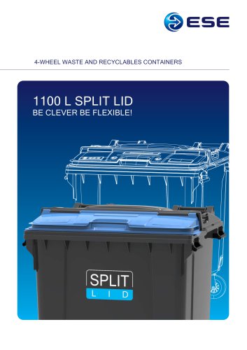 1100 L SPLIT LID