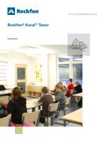Rockfon® Koral™ Tenor