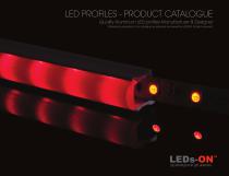 LED PROFILES - PRODUCT CATALOGUE