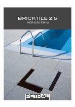 BRICKTILE 2.5 per esterni