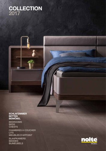 COLLECTION 2017 BEDROOMS / BEDS / FURNITURE SYSTEMS