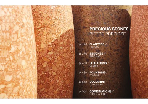 PRECIOUS STONES / FOUNTAINS