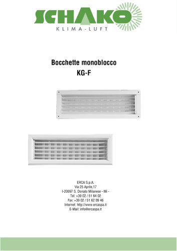 KGF Bocchette monoblocco