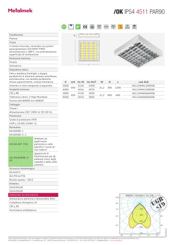 OK INOX 4511 PAR90 DO