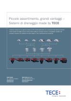 TECEdrainpoint S - Sistema di drenaggio modulare - 10