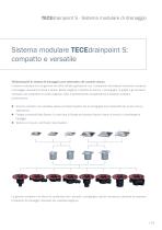 TECEdrainpoint S - Sistema di drenaggio modulare - 3