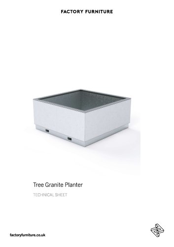 Tree Granite Planter