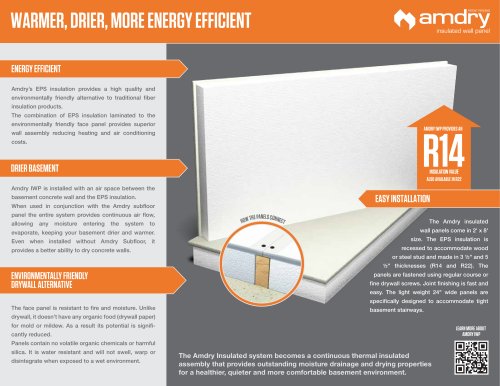 Amdry Insulated Wall Panel brochure