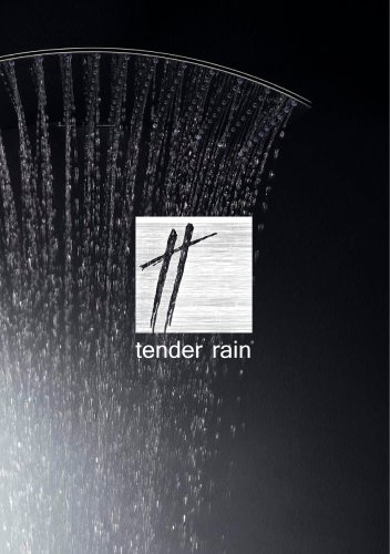 Nuova Brochure Tender Rain Showers 2018