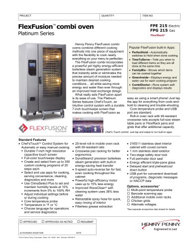 FPE-G 215 FlexFusion Platinum Combi