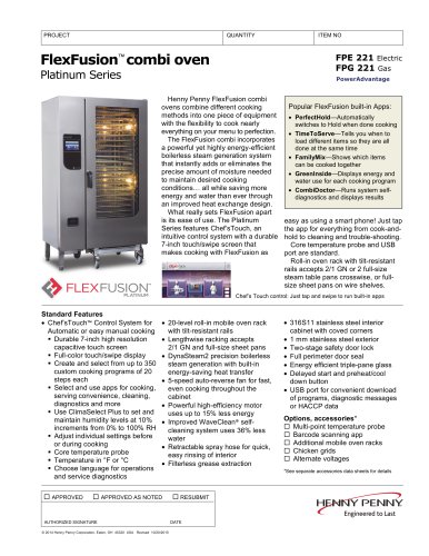 FPE-G 221 FlexFusion Platinum Combi