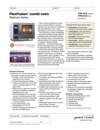 FPE-G 615 FlexFusion Platinum Combi