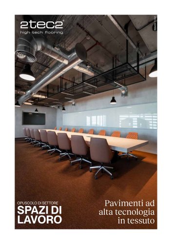 Brochure sugli spazi di lavoro