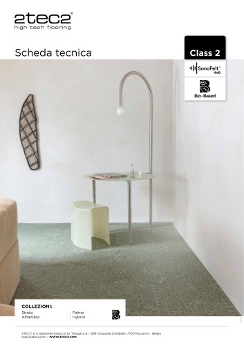 Scheda tecnica 19 dB Bio-based