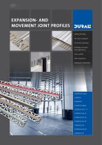 EXPANSION- AND MOVEMENT JOINT PROFILES