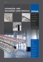 EXPANSION- AND MOVEMENT JOINT PROFILES