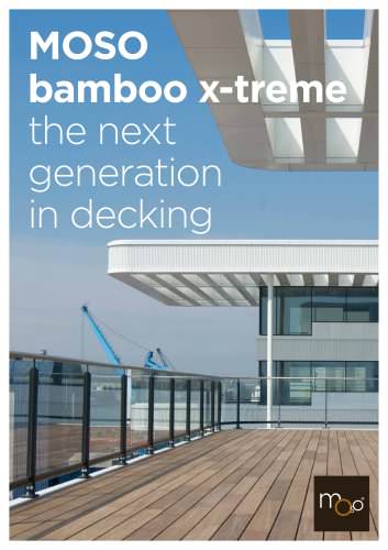 Bamboo X-treme - Decking da esterno