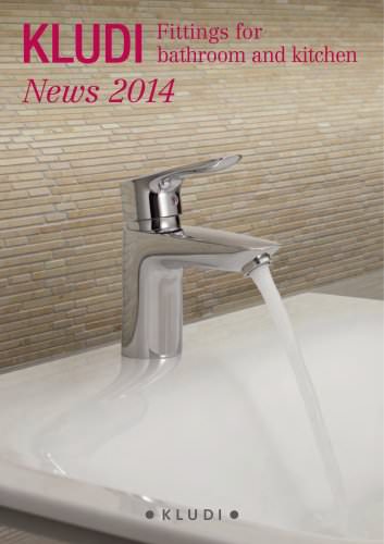 News 2014: Fittings for bathroom and kitchen