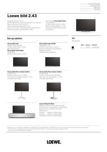 Loewe bild 2.43