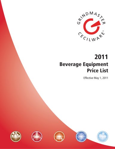 2011 Grindmaster-Cecilware Foodservice 