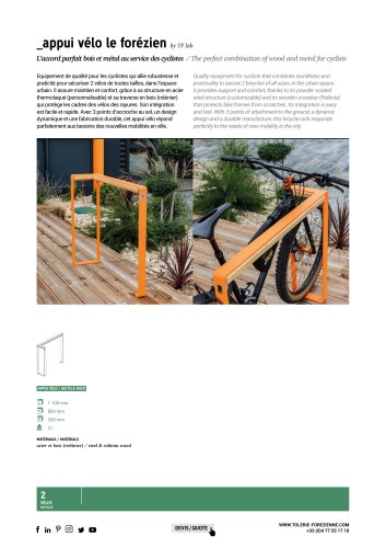 bike rack Le Forezien