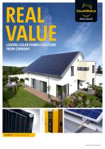 REAL VALUE Leading solar power solutions from Germany