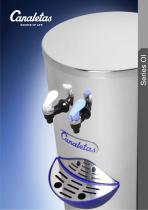Canaletas drinking fountain with reverse osmosis Series OI