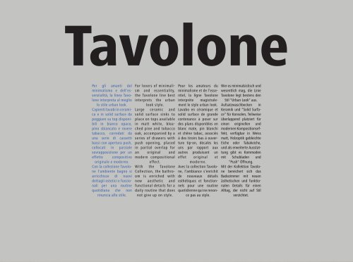 Tavolone