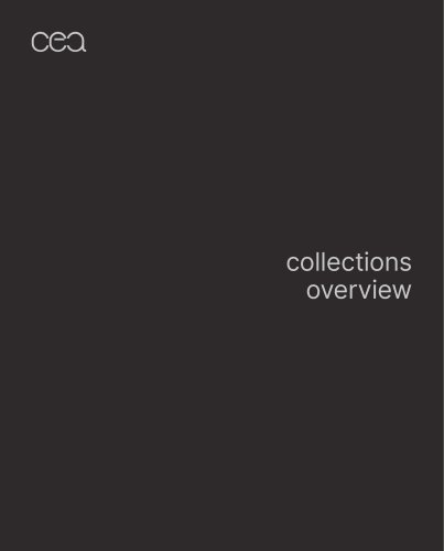 COLLECTIONS OVERVIEW