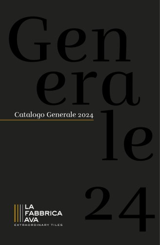 CATALOGO GENERALE 2024