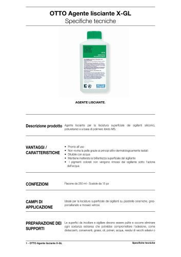 OTTO Agente lisciante X-GL