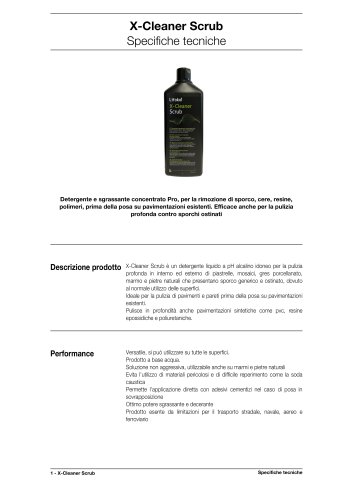 X-Cleaner Scrub