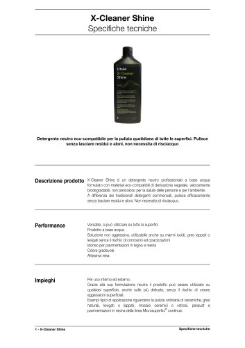 X-Cleaner Shine