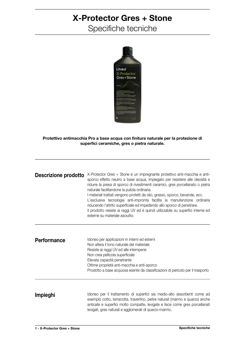 X-Protector Gres + Stone - LITOKOL
