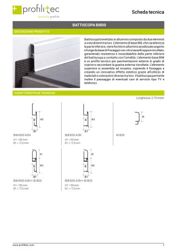battiscopa BIM