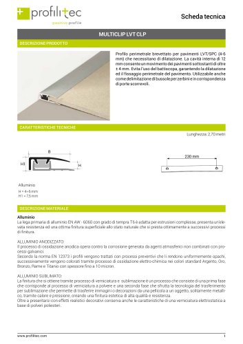 Multiclip LVT CLP240