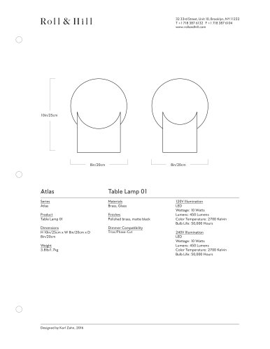 Atlas Table Lamp 01