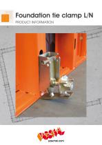 Foundation tie clamp L/N - Product Information