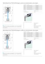 MasterTrack FT - Il miglior sistema porte scorrevoli in vetro Provate una fluidità di scorrimento completamente nuova - 2