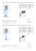 MasterTrack FT - Il miglior sistema porte scorrevoli in vetro Provate una fluidità di scorrimento completamente nuova - 3