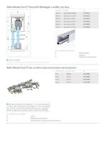 MasterTrack FT - Il miglior sistema porte scorrevoli in vetro Provate una fluidità di scorrimento completamente nuova - 6