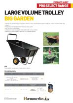 LARGE VOLUME TROLLEY  BIG GARDEN