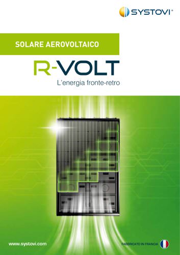 SOLARE AEROVOLTAICO - R-VOLT - L?energia fronte-retro