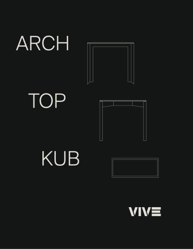 ARCH, TOP & KUB Tables