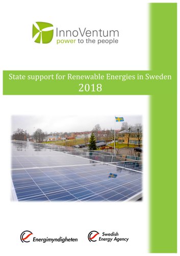 State support for renewable energies in Sweden