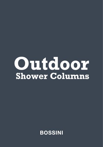 Outdoor Shower Columns